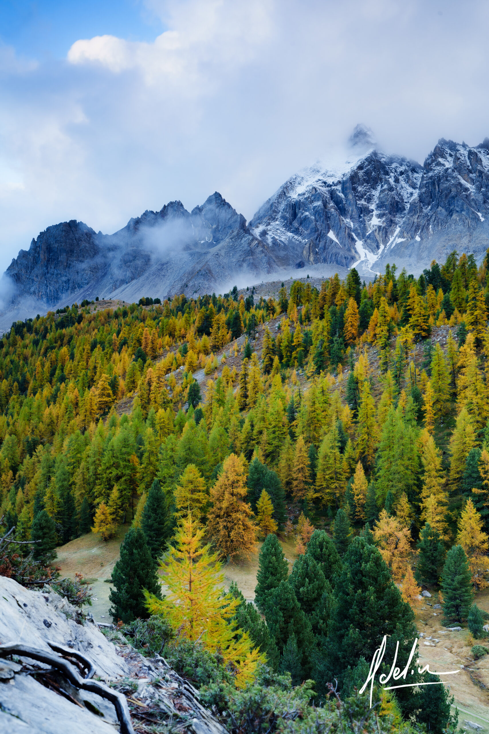 Photographie d'art - Le pic des Heuvières - Paysage du Queyras - Adelin Benard