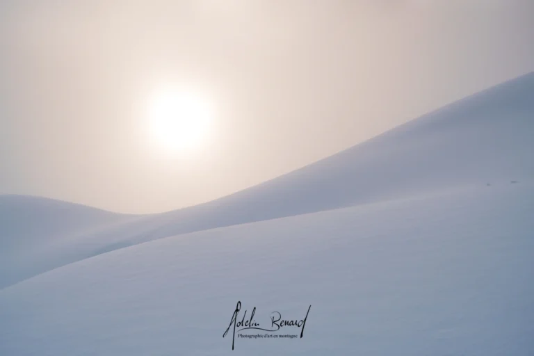 Dunes Blanches - Adelin Benard - Photographie d'art en montagne - Série Art & Essais
